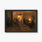 An Evening Party in the Artist's Home by Viggo Johansen - thumbnail_1_bf_676729cdb7c995d950163f45